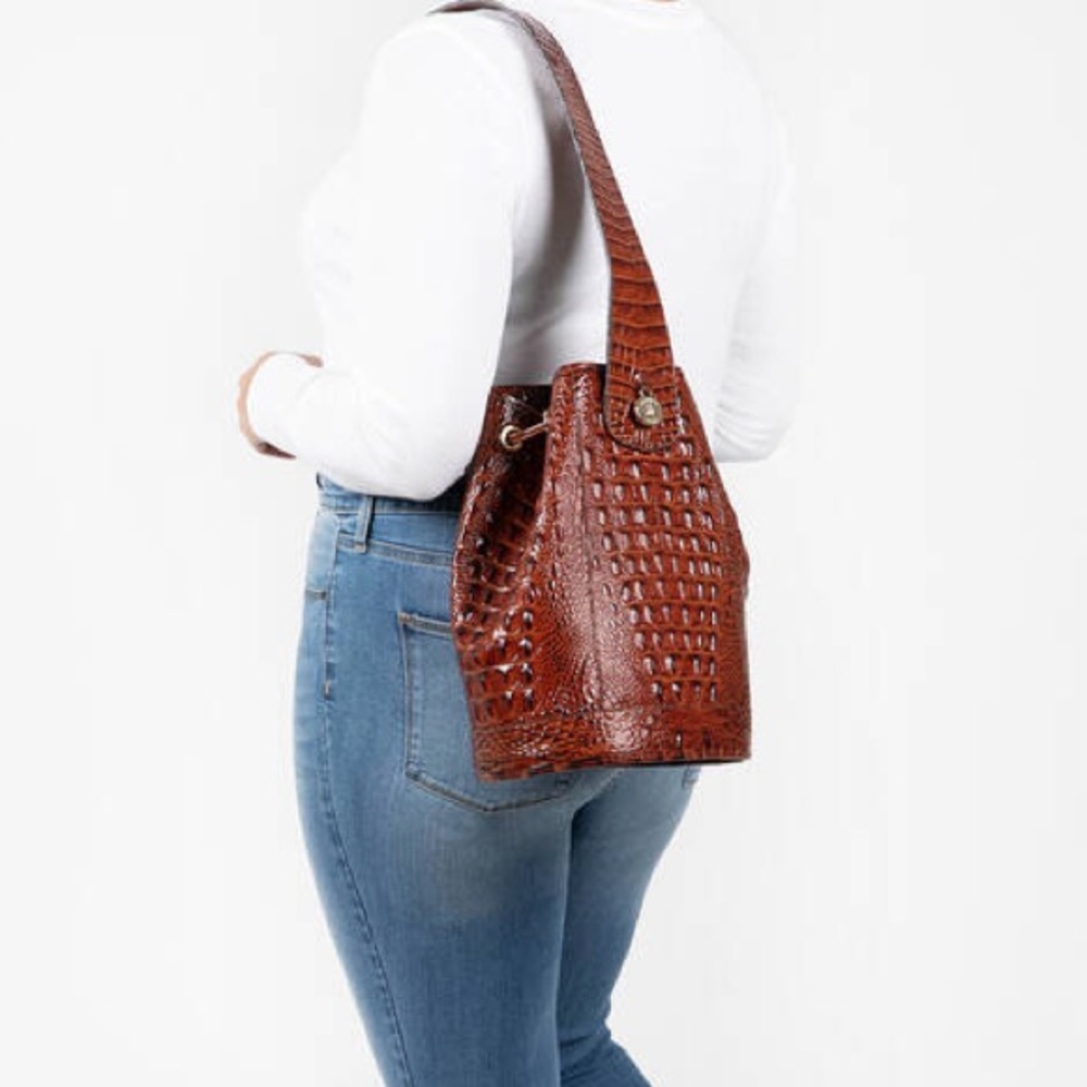 Brahmin Allie sling backpack in Clay Edena - Picture 8 of 16
